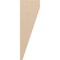 Ekena Millwork 4"W x 8"D x 24"H Thin Concord Rough Cedar Woodgrain TimberThane Corbel, Primed Tan CORUR04X08X24CONRCPR - alternate 4